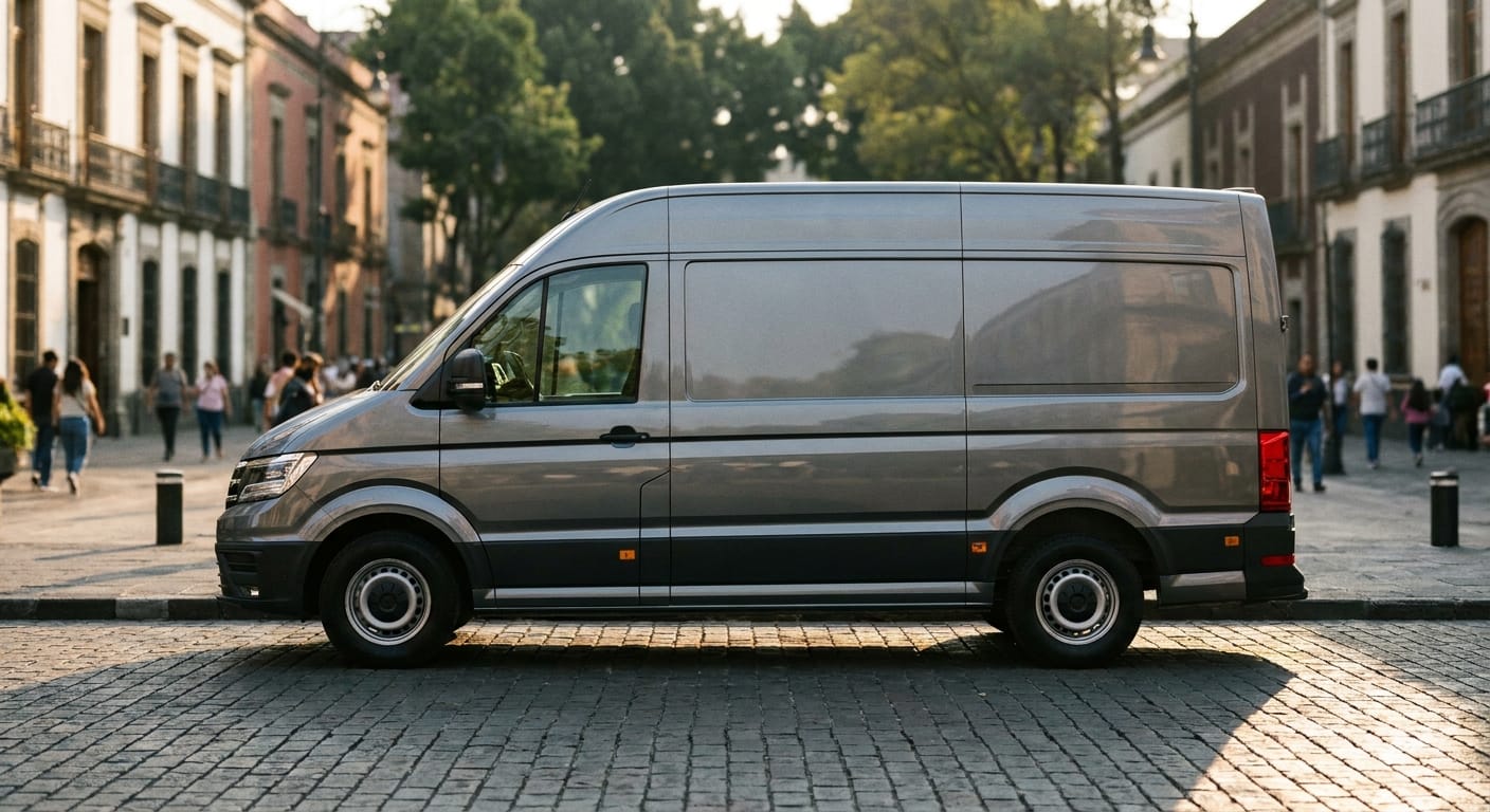 Exterior del Volkswagen Crafter 2026 en México