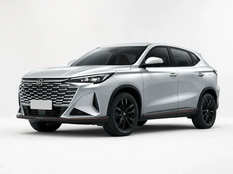 Changan CS35 Max 2026 vista frontal tres cuartos