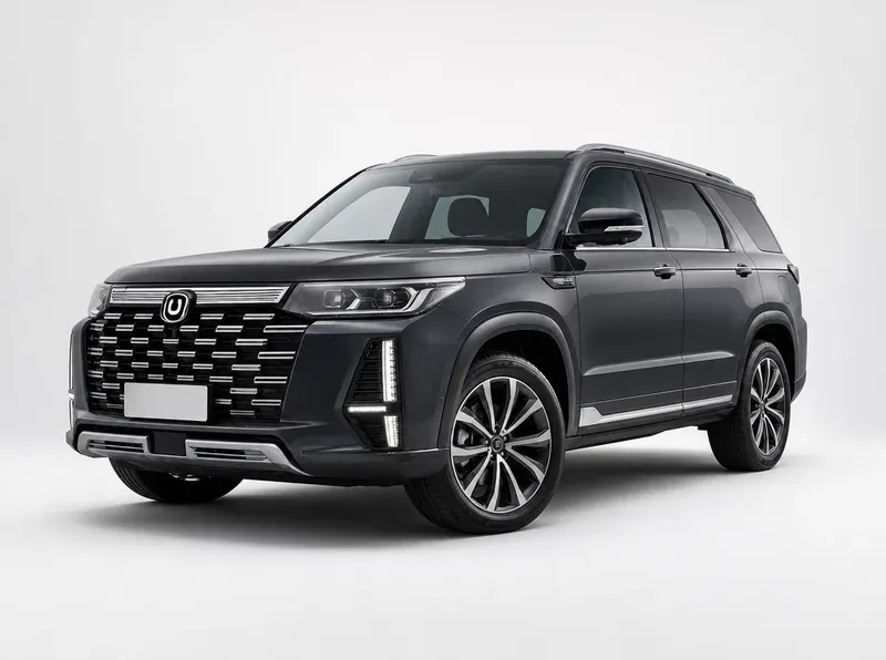 Changan CS95 Plus 2026 vista frontal tres cuartos