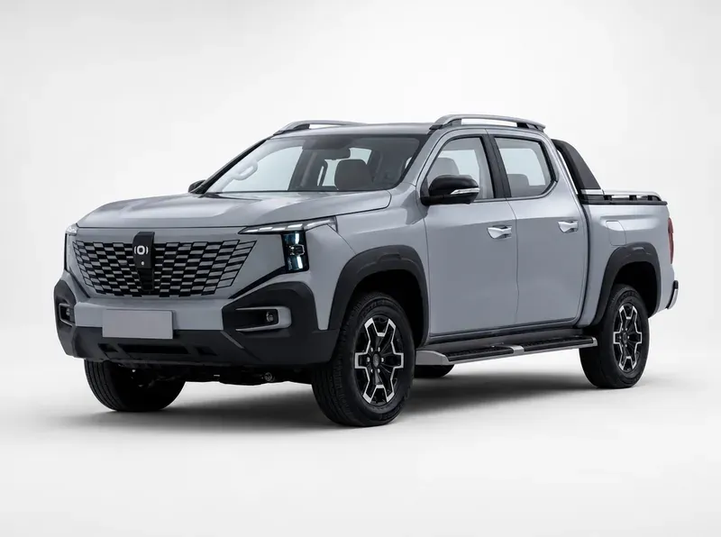 Changan Hunter E 2026 vista frontal tres cuartos