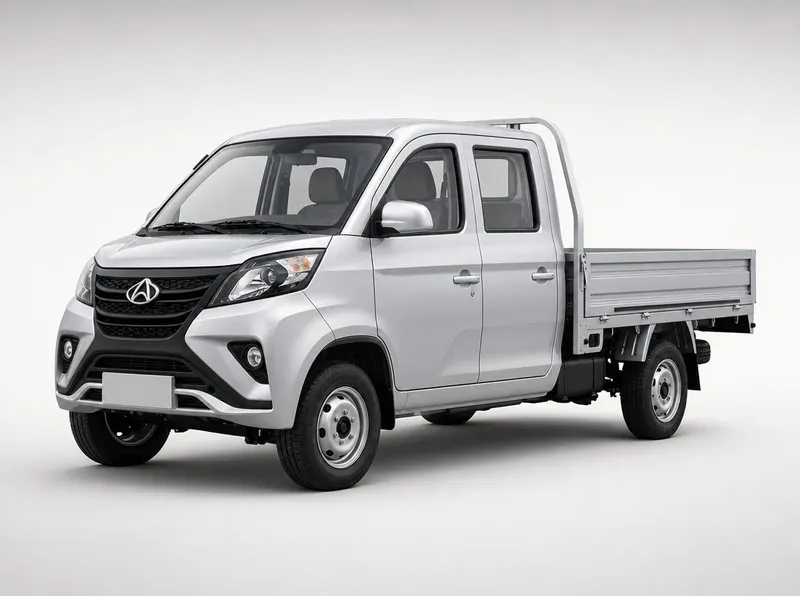 Changan StarTruck Doble Cabina 2026 vista frontal tres cuartos