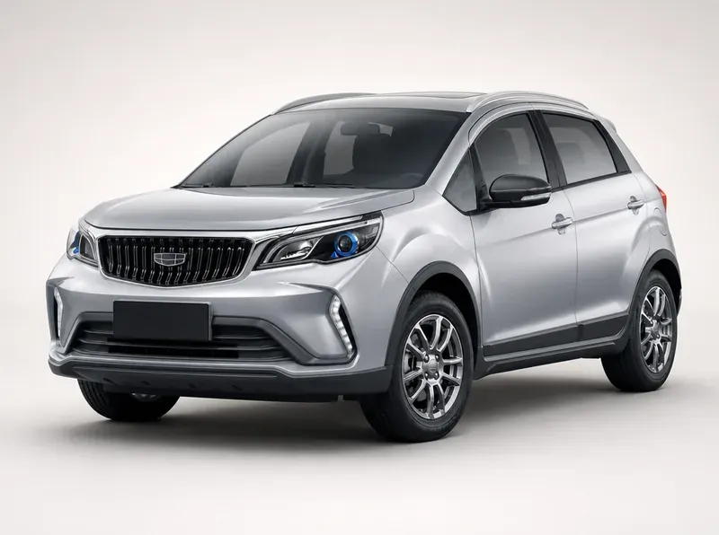 Geely GX3 Pro 2026 vista frontal tres cuartos