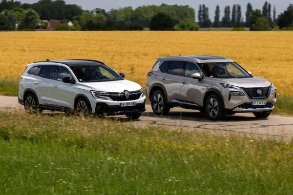 Comparativa Técnica: Nissan X-Trail e-POWER vs Renault Espace Híbrido 2025 – Análisis para Familias