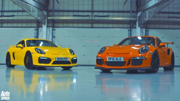 Porsche Cayman GT4 RS vs. Porsche 911 GT3: ¡La Batalla Definitiva!