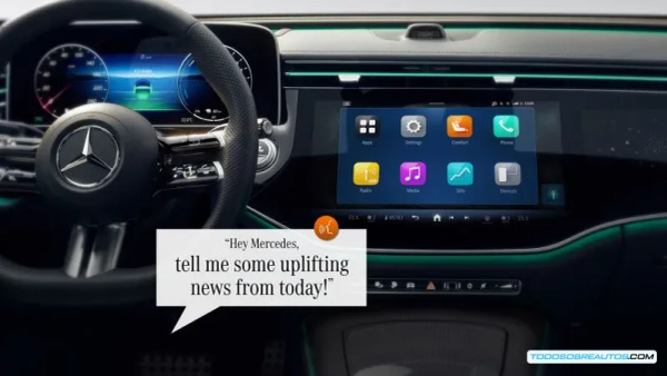 Mercedes-Benz integra ChatGPT en MBUX: Conversaciones Inteligentes en tu Auto (Actualización Gratuita)