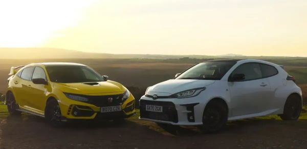 Toyota GR Yaris vs. Honda Civic Type R: ¡La Batalla de los Hot Hatch Japoneses!
