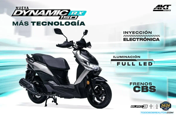 AKT Dynamic RX 150: Análisis Completo de la Scooter Más Tecnológica de Colombia (2025)