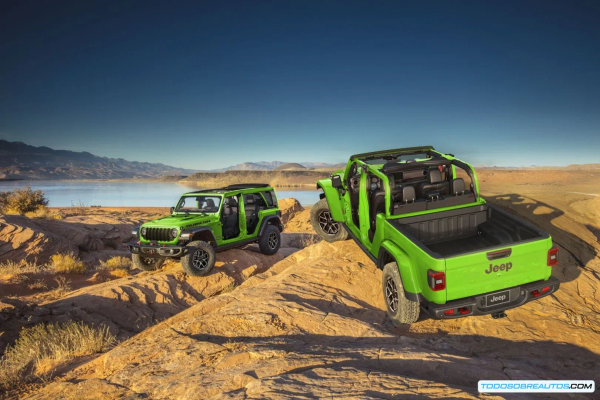 Jeep Gladiator y Wrangler Reviven el Vibrante 'Mojito': Análisis del Regreso del Color Icónico