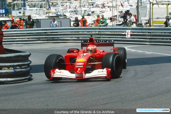 A Subasta el Ferrari F2001 de Michael Schumacher: El Chasis 211 con Historia de Campeón