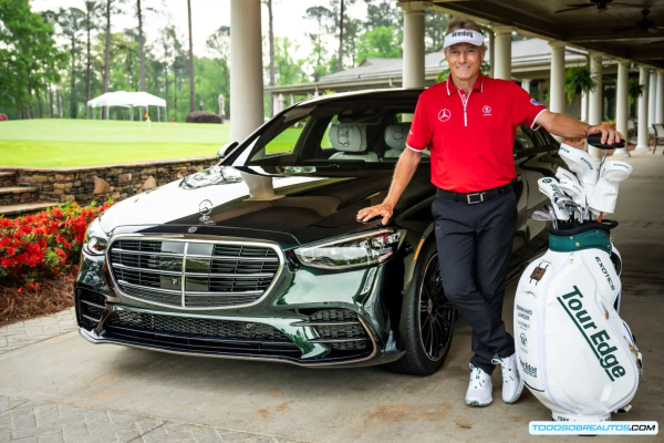 Mercedes-Benz Clase S MANUFAKTUR: Homenaje de Lujo a Bernhard Langer en su Último Masters