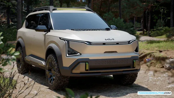 Kia EV5 WKNDR: Análisis del SUV eléctrico conceptual para aventura extrema