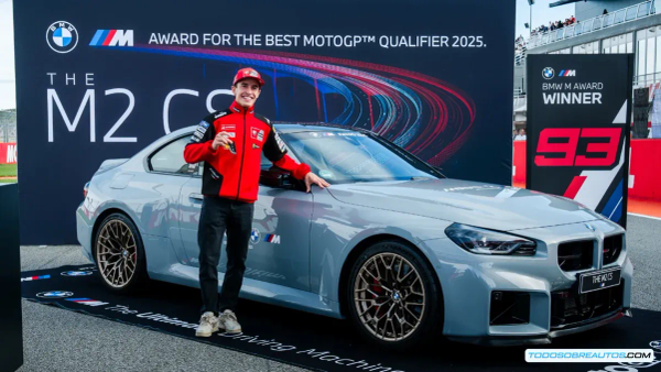 Marc Márquez y su BMW M2 CS: Claves del Octavo M Award en MotoGP 2025