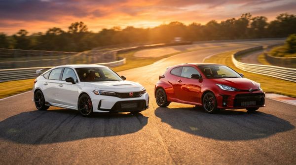 ¡Honda Civic Type R vs Toyota Yaris GR: La Batalla de los Hot Hatch! 🤯