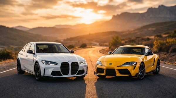 BMW M3 vs Toyota Supra: ¡La Batalla de los Gigantes!