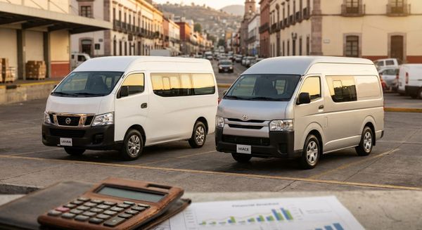 Nissan Urvan vs. Toyota Hiace 2026: ¿Cuál es más rentable para tu negocio en México?