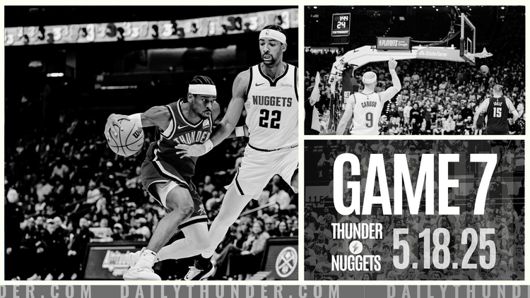 Thunder host Nuggets for Game 7