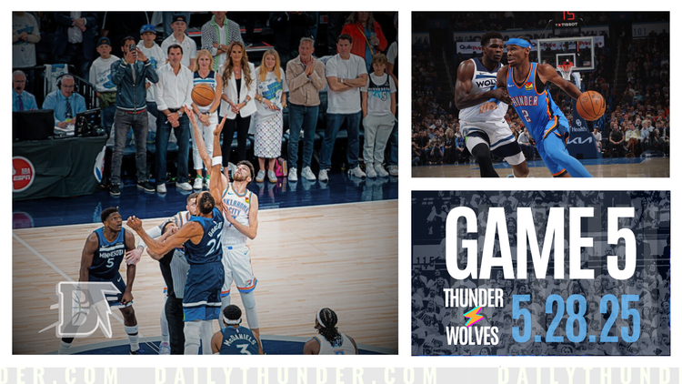 Thunder aim for Game 5 win, Finals berth at home