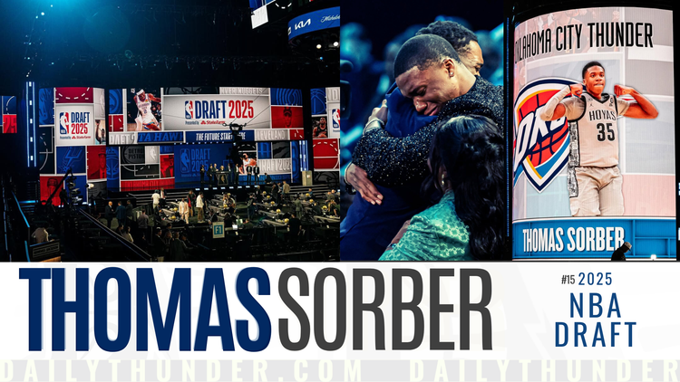 Thunder draft Thomas Sorber at #15