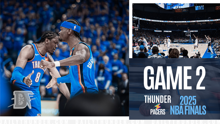 Thunder look to right champion-ship against Pacers in Game 2
