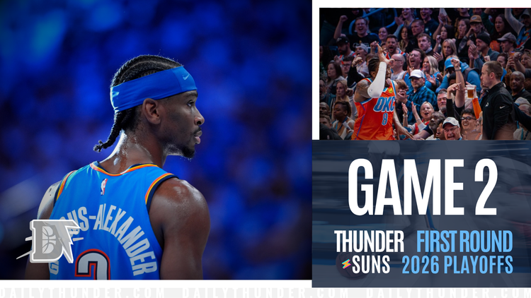 Game 2 Pregame Primer: Thunder vs Suns