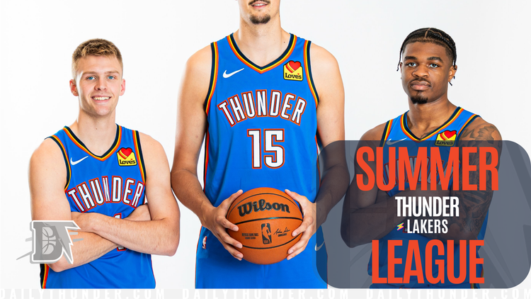 Daily Thunder Summer League primer image for Thunder vs. Lakers
