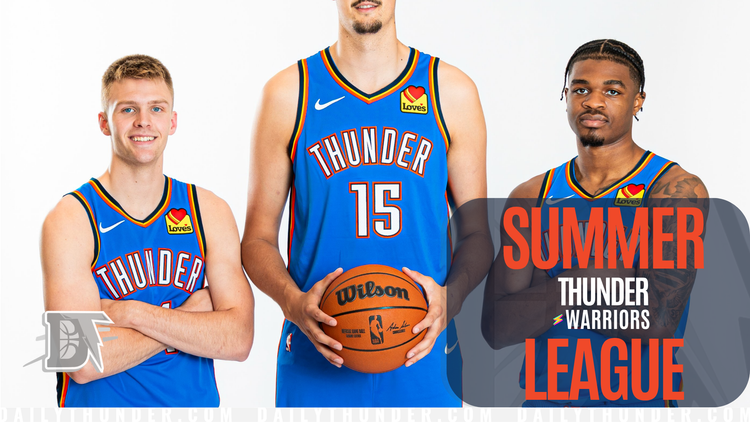 Daily Thunder Summer League primer image for Thunder vs. Warriors
