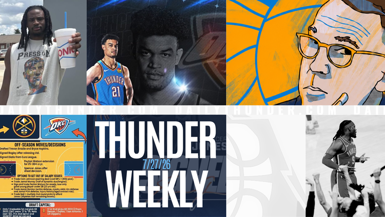 Thunder Weekly: Spencer Jonesin'