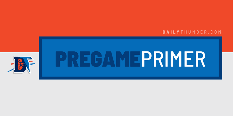 Pregame Primer: Thunder (15-1) vs. Jazz (5-9)