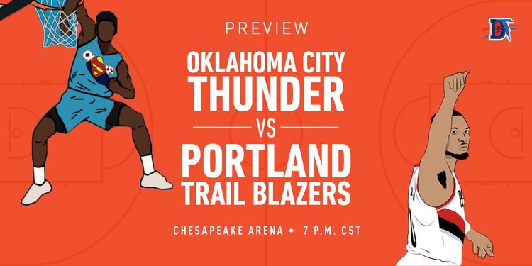 Game 5 Preview: Thunder (1-3) vs. Blazers (2-2)