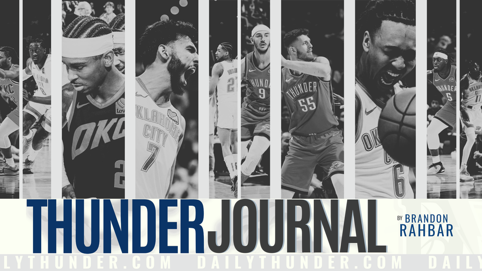 Thunder Journal: Game 1s Suck