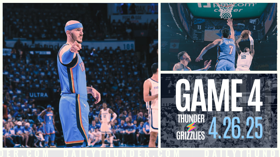 Thunder look to close out Grizzlies in Memphis
