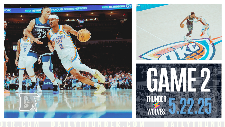 Thunder hope to stay dominant against Wolves in Game 2
