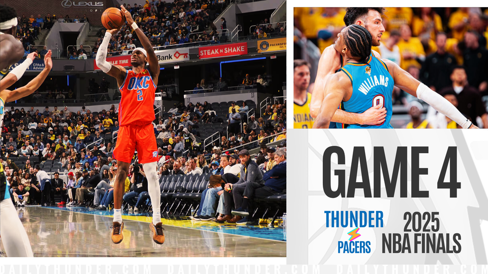 Thunder look to turn Finals tide back in Indy