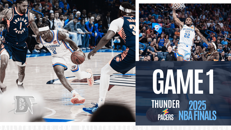 Thunder host Pacers in Finals opener