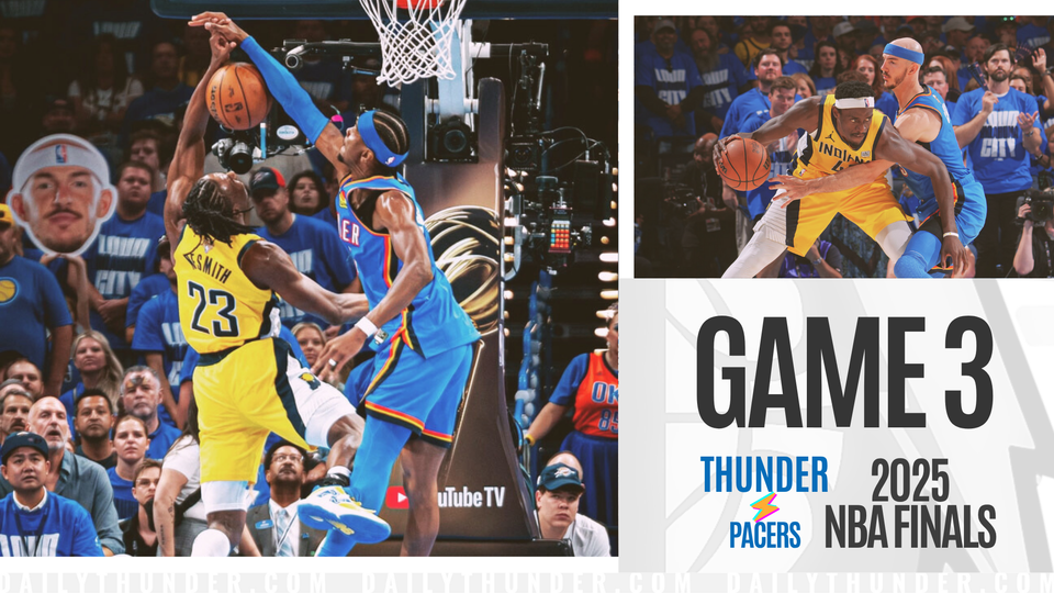 OKC, SGA seek Finals edge @ Indy