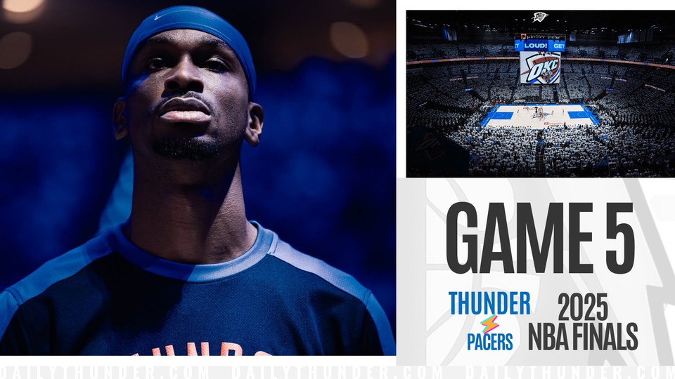The Highest Stakes Yet: Thunder come home for Game 5 against Pacers