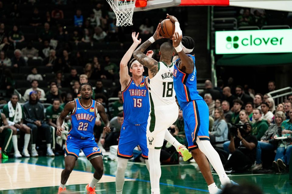 Shai and Hartenstein Lead Thunder to Win Over the Bucks