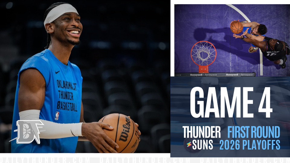 Game 4 Pregame Primer: Thunder @ Suns