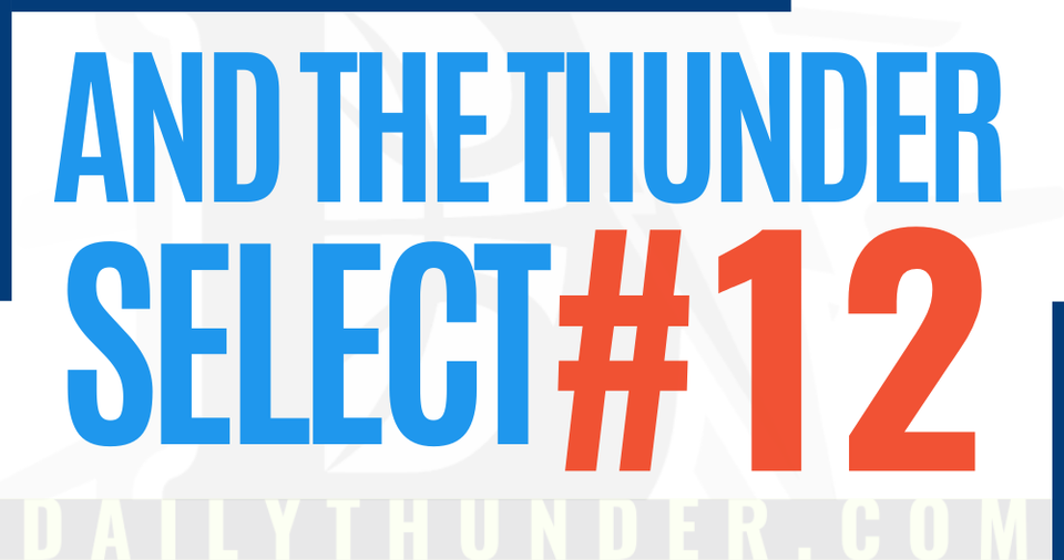 The 2026 Thunder Draft Guide: Targets at 12