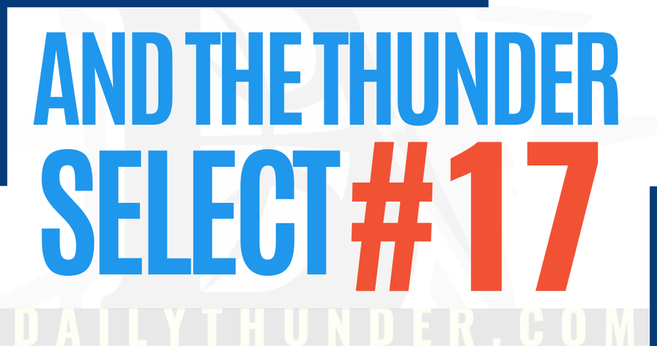 The 2026 Thunder Draft Guide: Targets in the Teens
