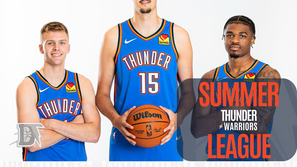 Daily Thunder Summer League primer image for Thunder vs. Warriors