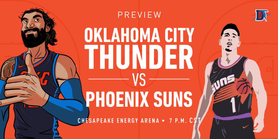 Game 28 Live Thread: Thunder (13-14) vs. Suns (11-16)