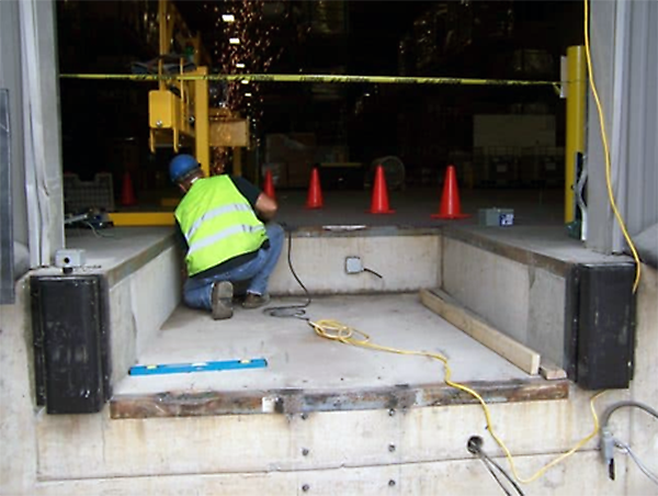 Loading Dock Leveler Installation