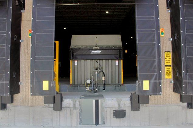 Loading Dock Leveler on Loading Dock Bay
