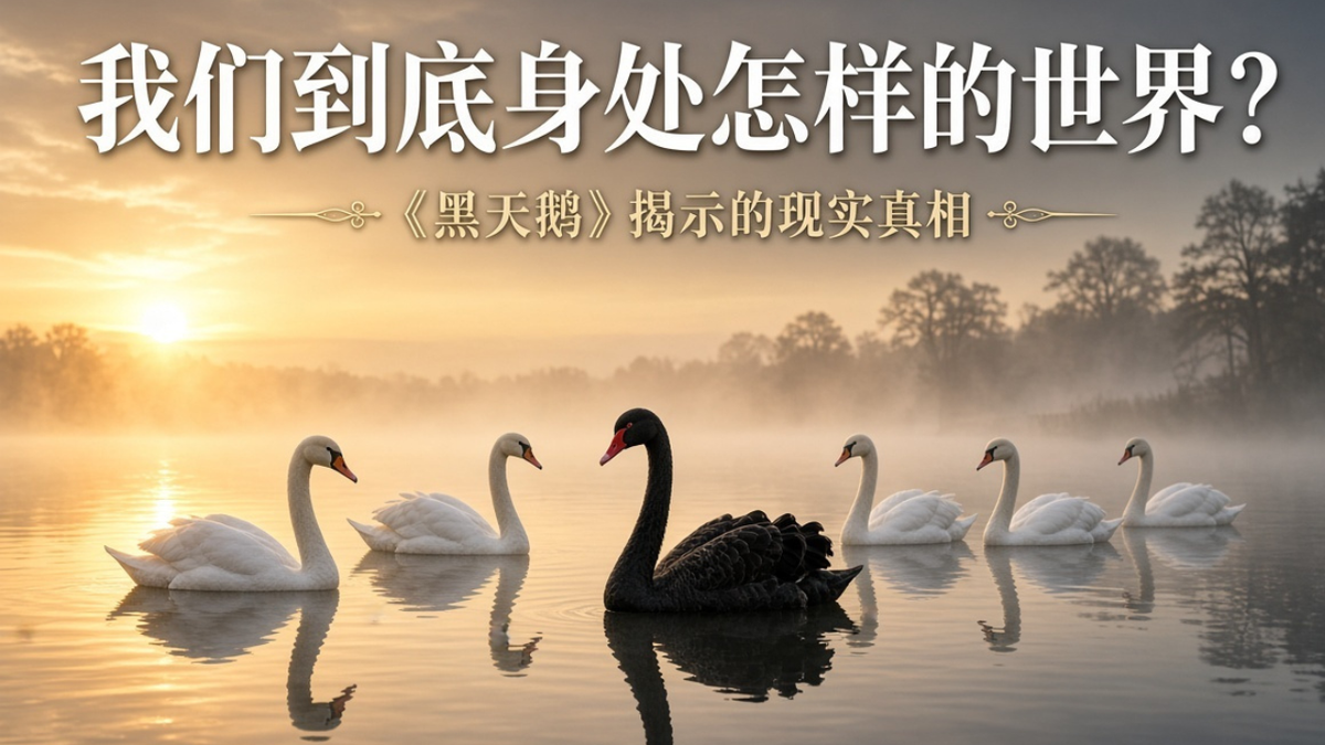 我们到底身处怎样的世界？《黑天鹅》揭示的现实真相