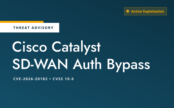 Critical Cisco Catalyst SD-WAN Auth Bypass (CVE-2026-20182) Under Active Exploitation