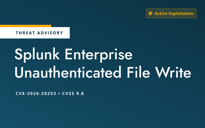 CVE-2026-20253: Splunk Enterprise Flaw Lets Unauthenticated Attackers Write Files