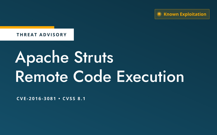 CVE-2016-3081: Exploited Apache Struts RCE Puts PCI Scans at Risk