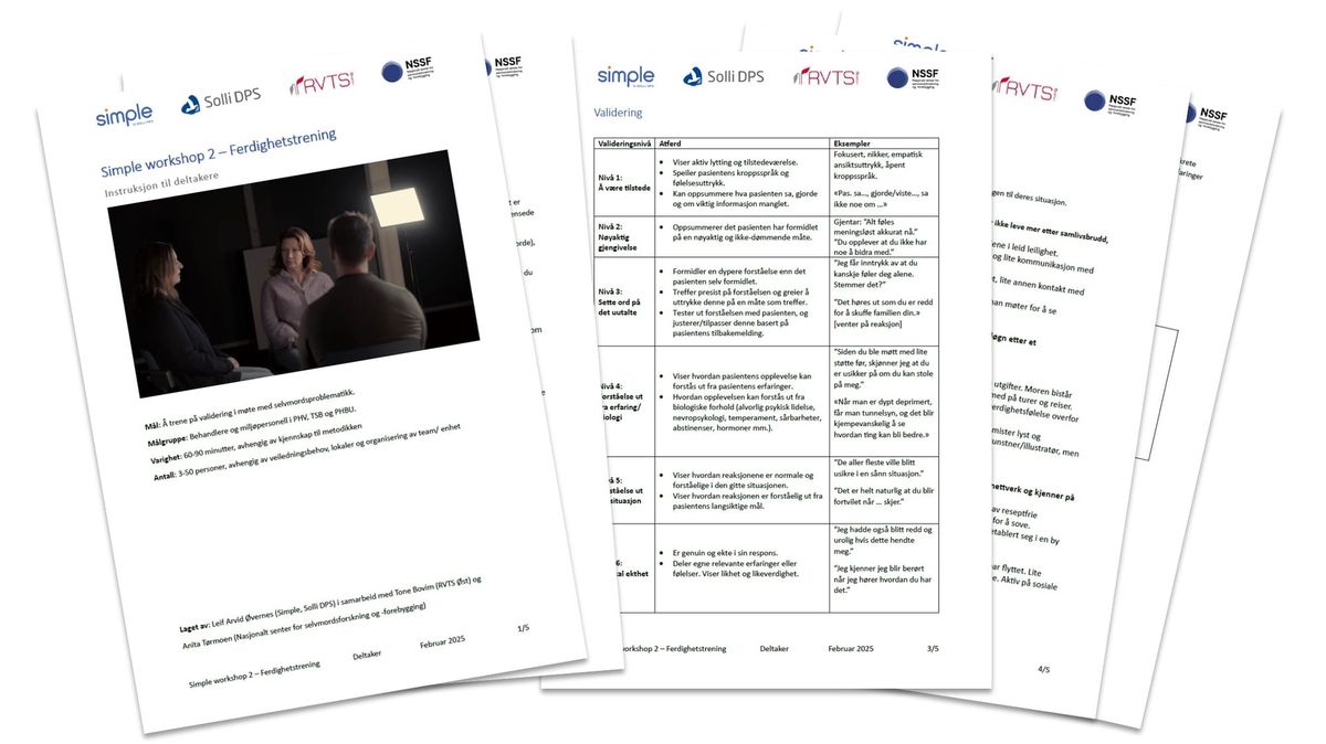 Simple Workshop 2 - Ferdighetstrening er lansert