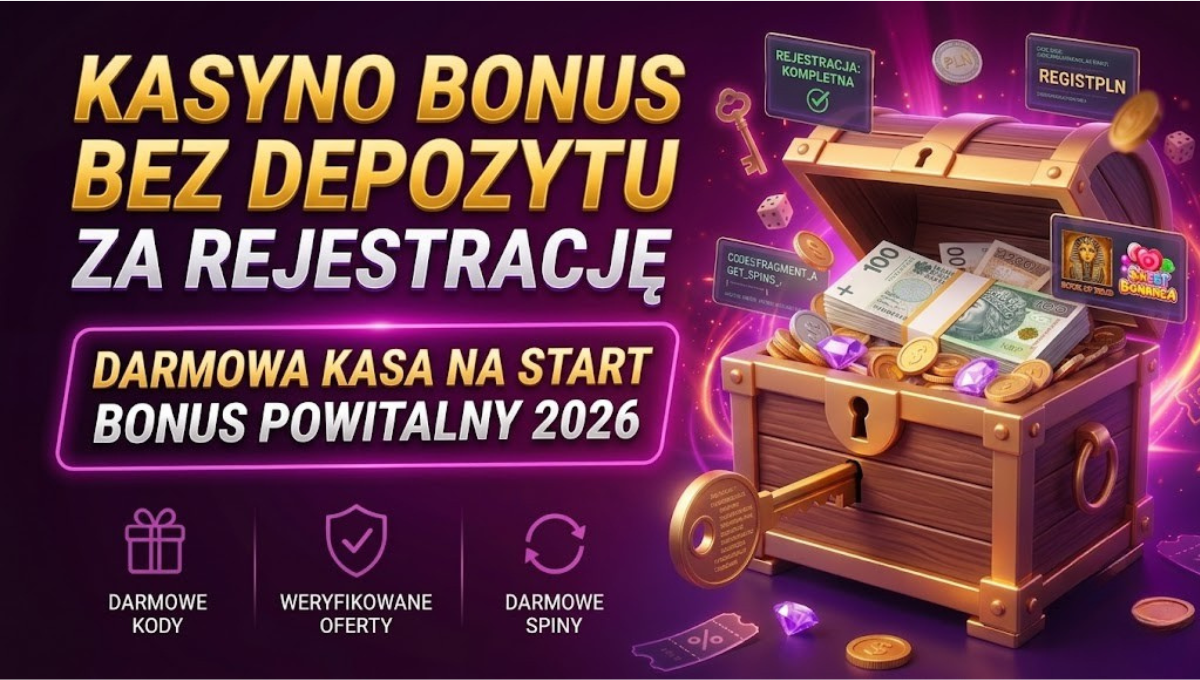 Kasyno Bonus bez Depozytu za Rejestrację